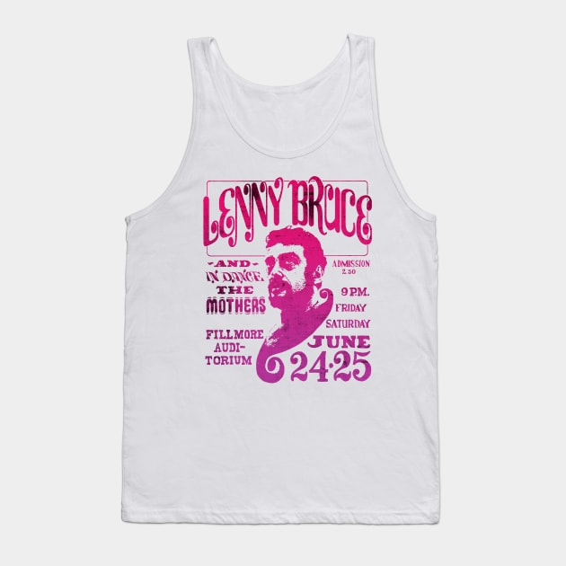 lenny bruce Tank Top by HAPPY TRIP PRESS